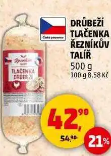 Penny Market DRŮBEŽÍ TLAČENKA ŘEZNÍKŮV TALÍŘ, 500 g nabídka