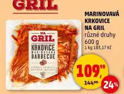 Penny Market MARINOVAVÁ KRKOVICE NA GRIL různé druhy, 600 g nabídka