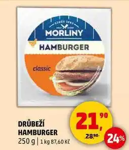 Penny Market DRŮBEŽÍ HAMBURGER, 250 g nabídka