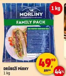 Penny Market DRŮBEŽÍ PÁRKY, 1 kg nabídka