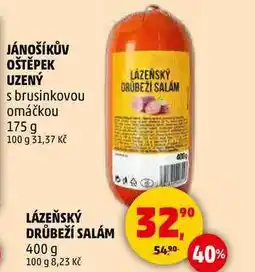 Penny Market LÁZEŇSKÝ DRŮBEŽÍ SALÁM, 400 g nabídka