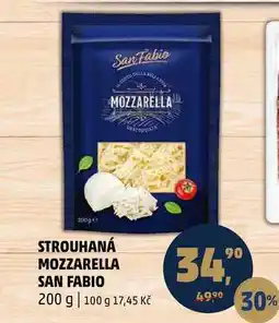 Penny Market STROUHANÁ MOZZARELLA SAN FABIO, 200 g nabídka