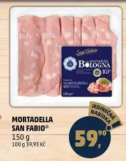 Penny Market MORTADELLA SAN FABIO, 150 g nabídka