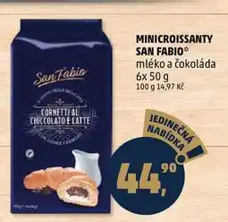 Penny Market MINICROISSANTY SAN FABIO mléko a čokoláda, 6x 50 g nabídka