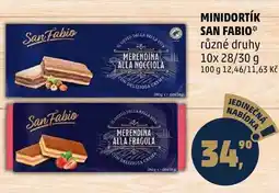 Penny Market MINIDORTÍK SAN FABIO různé druhy, 10x 28/30 g nabídka