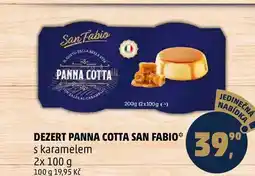 Penny Market DEZERT PANNA COTTA SAN FABIO s karamelem, 2x 100 g nabídka
