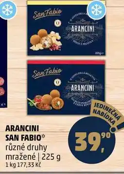 Penny Market ARANCINI SAN FABIO různé druhy mražené, 225 g nabídka