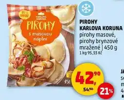 Penny Market PIROHY KARLOVA KORUNA pirohy masové, 450 g nabídka