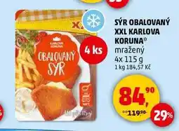 Penny Market SÝR OBALOVANÝ XXL KARLOVA KORUNA, 4x 115 g nabídka