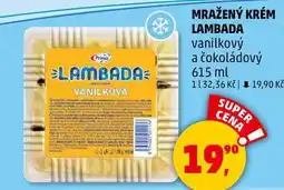 Penny Market MRAŽENÝ KRÉM LAMBADA vanilkový a čokoládový, 615 ml nabídka