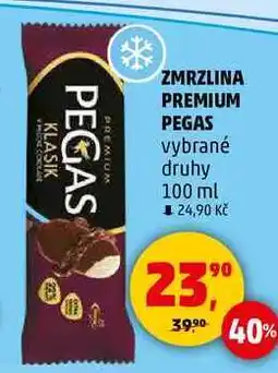 Penny Market ZMRZLINA PREMIUM PEGAS vybrané druhy, 100 ml nabídka