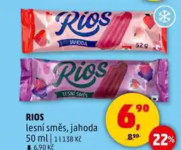 Penny Market Rios lesní směs, jahoda, 50 ml nabídka