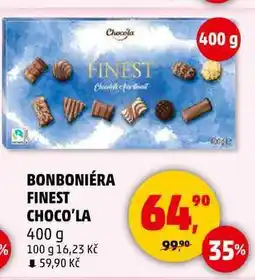 Penny Market BONBONIÉRA FINEST CHOCO'LA, 400 g nabídka