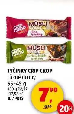 Penny Market TYČINKY CRIP CROP různé druhy, 35-45 g nabídka