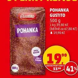 Penny Market POHANKA GUSTITO, 500 g nabídka