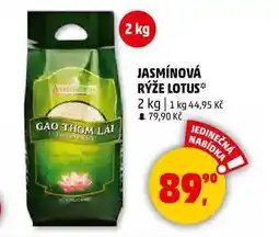 Penny Market JASMÍNOVÁ RÝŽE LOTUS, 2 kg nabídka