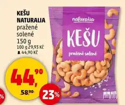 Penny Market KEŠU NATURALIA pražené naturalia solené, 150 g nabídka