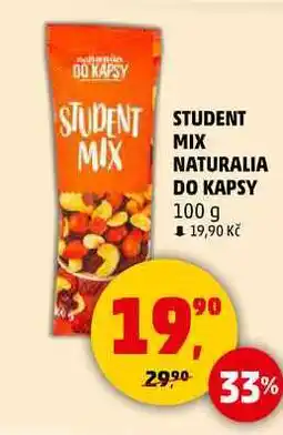 Penny Market STUDENT MIX NATURALIA DO KAPSY, 100 g nabídka