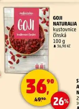 Penny Market GOJI NATURALIA kustovnice čínská, 100 g nabídka