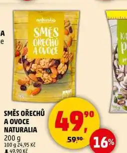 Penny Market SMĚS OŘECHŮ A OVOCE NATURALIA, 200 g nabídka