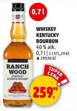 Penny Market WHISKEY KENTUCKY BOURBON 40% alk., 0,7 l nabídka