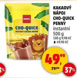 Penny Market KAKAOVÝ NÁPOJ CHO-QUICK PENNY instantní, 500 g nabídka
