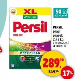 Penny Market PERSIL prací prášek, 2,75 kg nabídka