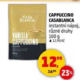 Penny Market CAPPUCCINO CASABLANCA instantní nápoj, různé druhy, 100 g nabídka