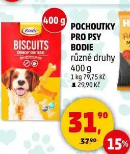 Penny Market POCHOUTKY PRO PSY BODIE různé druhy, 400 g nabídka