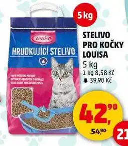 Penny Market STELIVO PRO KOČKY HRUDKUJÍCÍ STELIVO LOUISA, 5 kg nabídka
