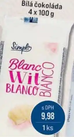 Jip Bílá čokoláda nabídka