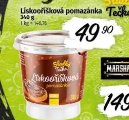 COOP TIP Lískooříšková pomazánka nabídka