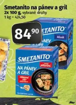 COOP TIP SMETANITO Na pánev a gril nabídka