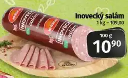 COOP TIP Inovecký salám nabídka