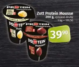 COOP TIP Zott protein mousse nabídka