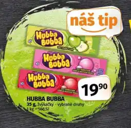 COOP TIP Hubba bubba nabídka