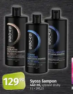 COOP TIP SYOSS Šampon nabídka