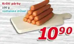 ESO MARKET Krůtí párky nabídka