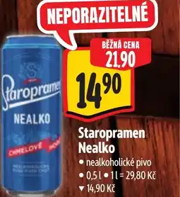 Albert Staropramen Nealko nabídka