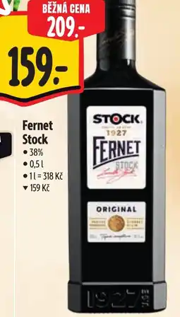 Albert FERNET STOCK nabídka