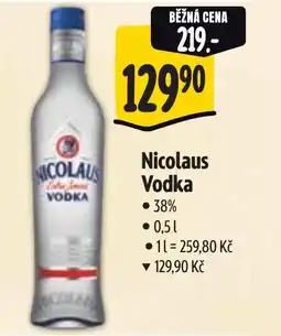 Albert NICOLAUS Vodka nabídka