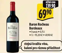 Albert Baron Rocheau Bordeaux nabídka