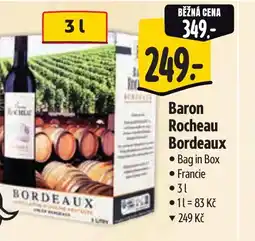 Albert Baron Rocheau Bordeaux nabídka