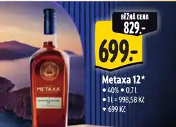 Albert METAXA 12 nabídka