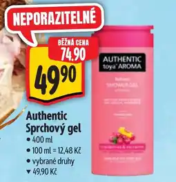 Albert AUTHENTIC toya' AROMA Sprchový gel nabídka