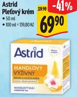 Albert ASTRID Pleťový krém nabídka
