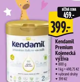Albert KENDAMIL Premium Kojenecká výživa nabídka