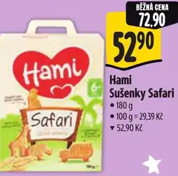 Albert HAMI Sušenky Safari nabídka