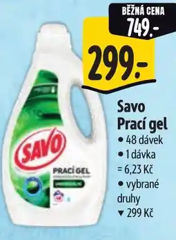 Albert SAVO Prací gel nabídka
