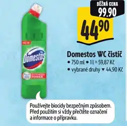 Albert DOMESTOS WC čistič nabídka